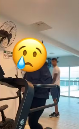 Homem flagrado se masturbando em academia deixa residencial