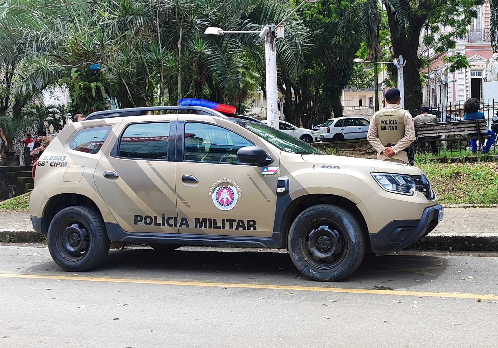 68ª CIPM cumpre mandados de prisão no centro de Ilhéus