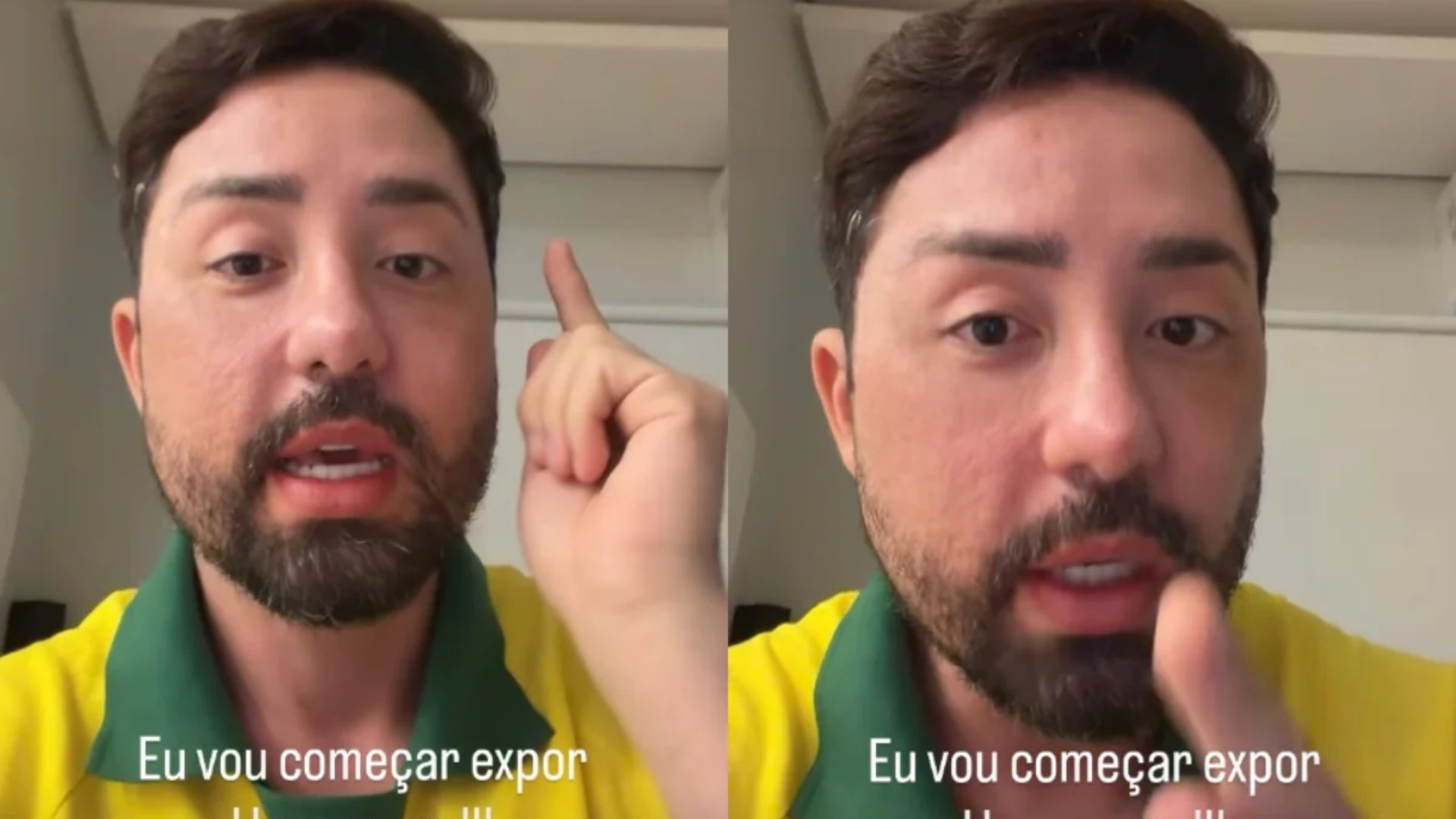 Após primeiro turno, Rico Melquiades manda recado para Luana Piovani: “Cão”.